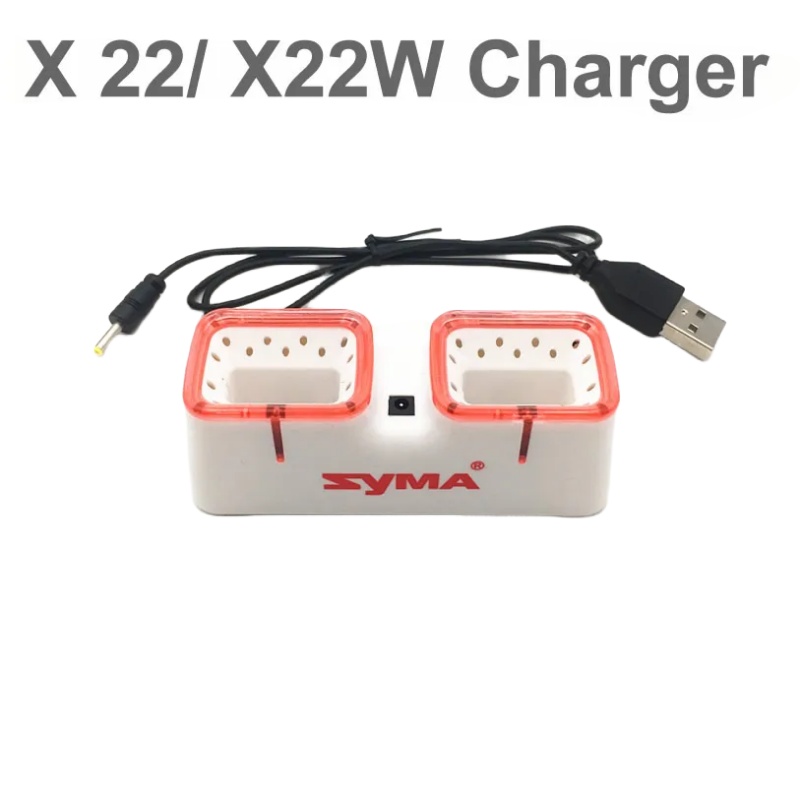 Hota D6 Pro Dual Lipo Charger - Caricabatterie Rapido Doppio USB SYMA X22