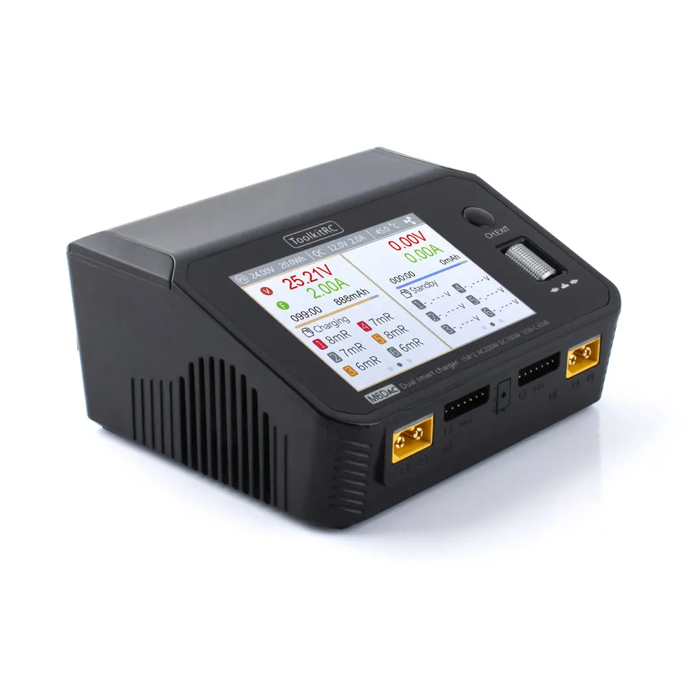 ToolkitRC M6DAC AC 200W DC 700 - Toolkitrc M6Dac Smart Charger recensione e prezzo