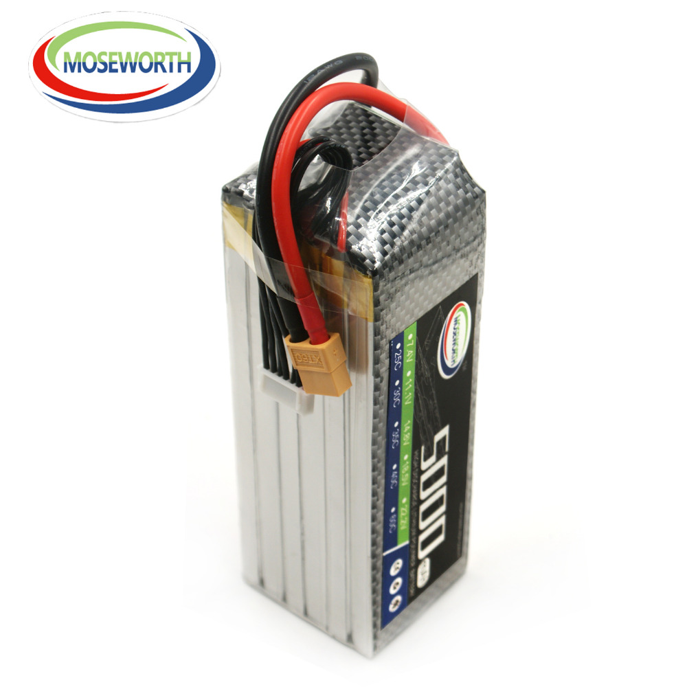 6S 22.2V 5000mAh 60C RC batter - 6S Lipo Battery 22.2V 5000Mah recensione e prezzo