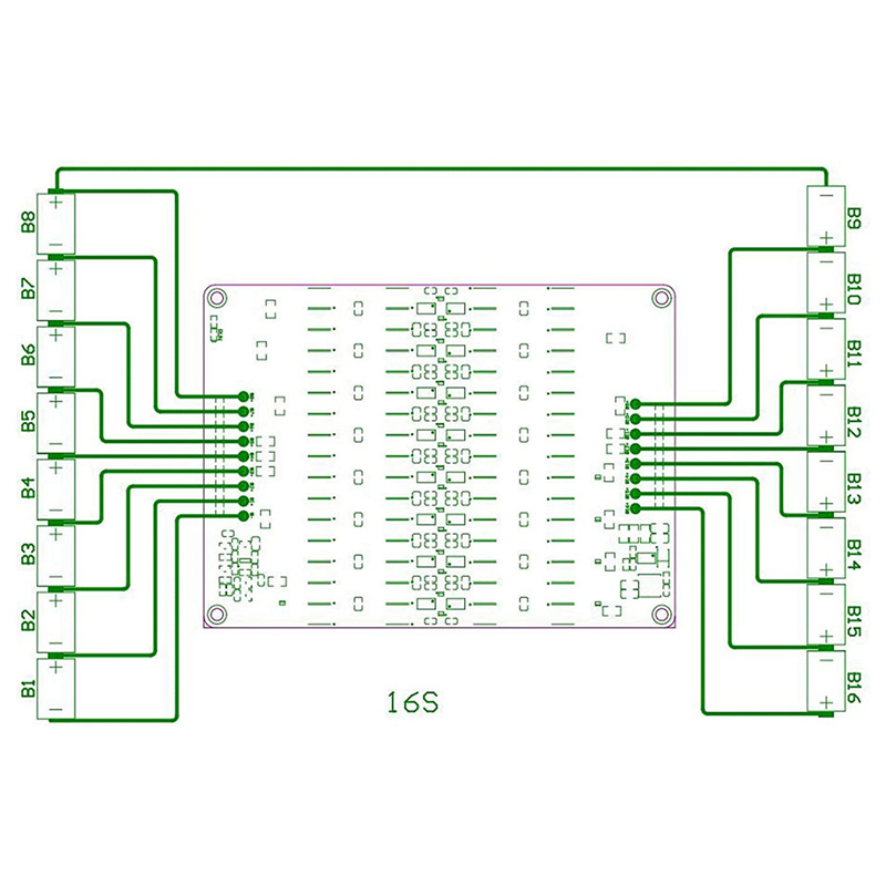 4X 12S 13S 14S 15S 16S Equaliz - 12S Lipo Battery Balancing Board recensione e prezzo